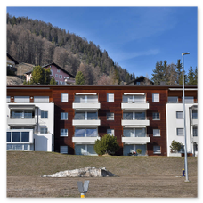 Vista sulla facciata