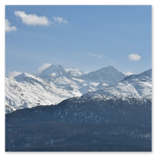 Vista sulle montagne